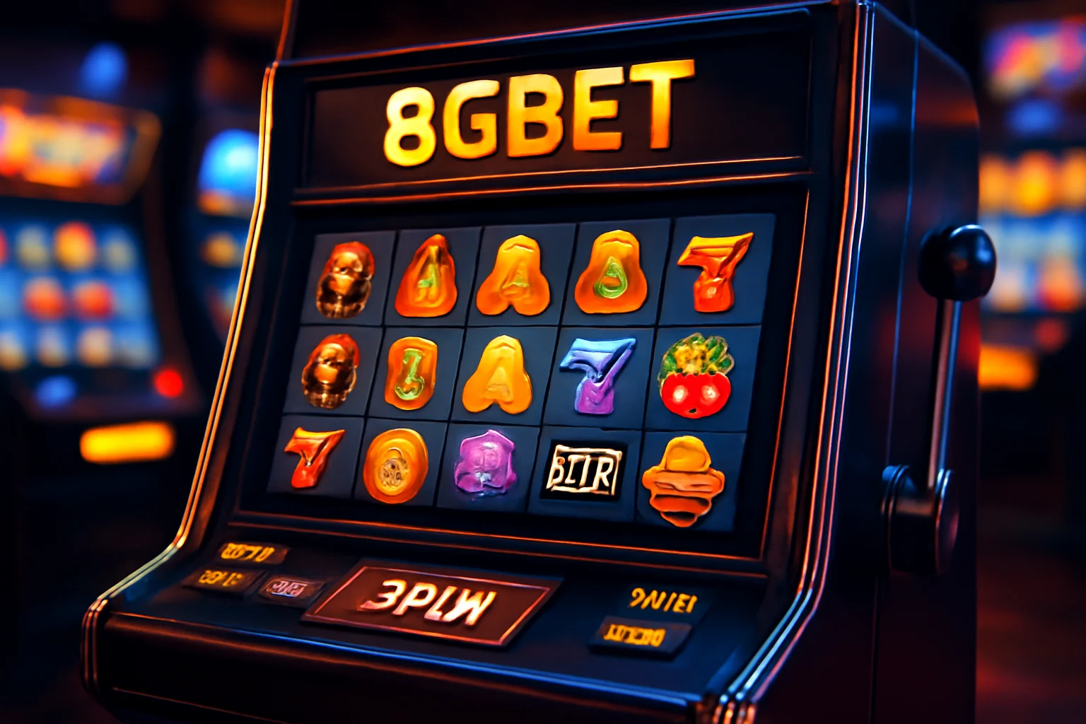 Explore o mundo das slot machines no 8GBET Casino